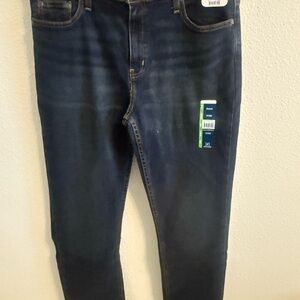 George Men's Dark Blue Skinny Jeans